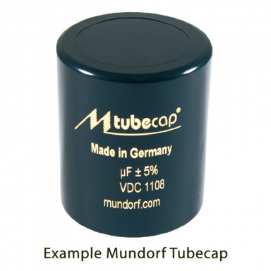 10uF 1000V DC Mundorf Tubecap Capacitor